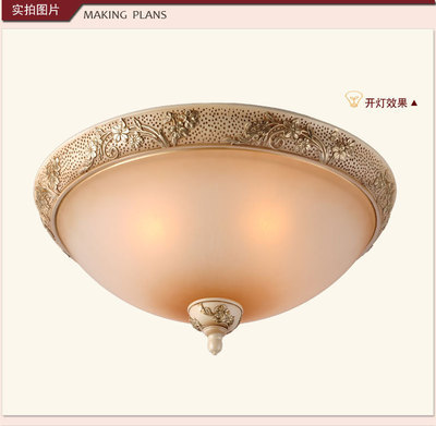 欧式吸顶灯选购指南 从卧室到厨房的全屋温馨灯饰